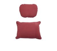 Cojin Reposacabezas Coche Adecuado para Porsche Car Neck Pillow Memory Pillows Reposacabezas Cojín lumbar suave Soporte de espalda Reposacabezas Coche(1 set red)