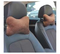 Cojín Reposacabezas Coche para Dacia Duster Duster S Logan Sandero S Ensemble Complet 2000-2024, Soporte Cervical de Espuma viscoelástica 100%, Cómodo y Transpirable, D Coffee