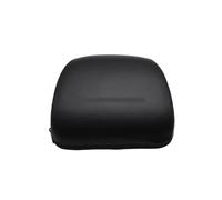 Cojín Respaldo Moto Respaldo De Pasajero para Motocicleta, Cojín De Descanso Universal De PU Negro para Motocross, para 883 1200 48