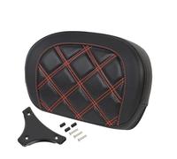 Cojín Respaldos Almohadilla de respaldo trasero para motocicleta, para turismo para Electra Road para Street Glide para King para Softail para Breakout