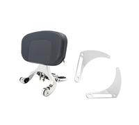 Cojín Respaldos Respaldo de asiento negro para conductor, respaldo pasajero para Dyna, para Softail para Breakout para Sportster 1200 para Touring para Road King