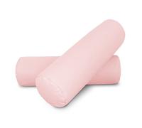 Cojin rodillo 50x15 rosa pack 2 unidades 50x15 happers