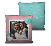 Cojín San Valentín Personalizado. Cojín Personalizado con Foto. Regalos Originales para mi Novio. Cojines Sofá. Detalles para Pareja. Regalos 14 de Febrero. Almofada Personalizada. Dia Dos Namorados.