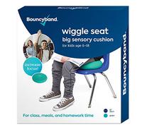 Cojín sensorial Wiggle Seat eleva la concentración de los niños mejorando el rendimiento, Large, Verde