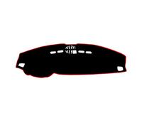 Cojín Sombrilla Coche Alfombrilla De Tablero para Cubierta para Land para Rover Discovery para Range para Sport 2005-2016 Sun Shade ProtecCarpet(Red Edge)