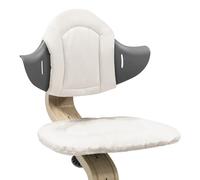 Cojín Stokke Nomi, Grey Sand - Añade suavidad y comodidad a la Silla y Trona Nomi - Fácil de poner y quitar - A partir de los 6 meses - Lavable a máquina