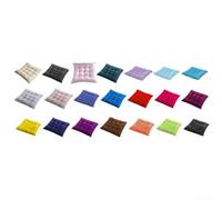 Cojín suave para silla con cuerdas fijas antideslizantes, almohadilla de asiento de felpa de 40 x 40 cm para sofá de oficina en casa, cómoda almohada de apoyo de respaldo de fibra de acetato (21)