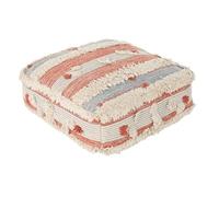 COJIN SUELO ALGODON 60X60X25 6300 GR, RAYAS