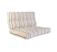 COJIN SUELO SET 2 ALGODON 120X80X16 RAYAS