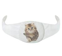 Cojín térmico Almohada en el vientre Saco Térmico- relleno de 200 gr de huesos de cereza orgánicos - para tratamientos de frío y calor cara Gato [088]