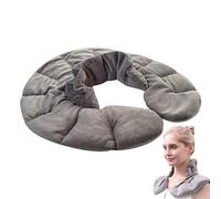 Cojín térmico apto para microondas - Almohada térmica para calambres cervicales, vendas térmicas húmedas para microondas, para espalda, cuello y hombros, calambres, reutilizables naturales Boiler