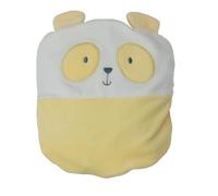 Cojín térmico con diseño de cuatro amigos, diseño de panda, color amarillo