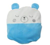 Cojín térmico con diseño de oso de cuatro amigos, color azul