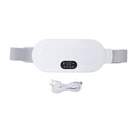 Cojín Térmico del Período, Engranajes de la Alta Seguridad 4 del Calentamiento Rápido del Cojín Térmico Menstrual para el Dolor (Blanco)