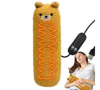 Cojín térmico lindo, cojín calefactor animal de peluche - Cojín calefactor versátil para gatos, cojín calefactor para mascotas, con temporizador, para casa, ent