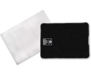 Cojín térmico natural grande axion® 30x40 cm para microondas y frío | Almohada de barro con funda de vellón | Saco de musgo moor para alivio y relajación muscular