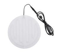 Cojín térmico para mascotas, tapete térmico de 20 cm, calentador alimentado por USB, almohadilla reguladora de temperatura, solución de ropa de cama térmica lavable para gatos, perros, viajes, camping