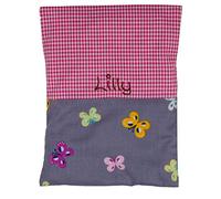 Cojín térmico para niños con nombre, cojín de semillas para bebé en diferentes diseños (rosa)