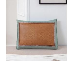 Cojín Triangular Grande para Cabecero: Respaldo Ergonómico para Lectura, Soporte Lumbar para Reposo En Cama, Almohadón Cómodo para Leer Y Relajarse. Green 100X50X20CM