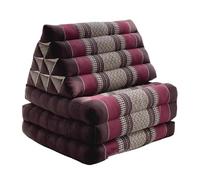 Cojín triangular orgánico resistente al agua con relleno de kapok, colchón plegable para relajarse y descansar