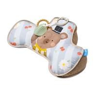 Cojín Tummy Time Bebé Oso - Cojín Ventral de Despertar con 2 Juguetes extraíbles - Desarrollo Motricidad y Músculos del Cuello - Desde el Nacimiento - 40 x 27 x 11 cm - 13715