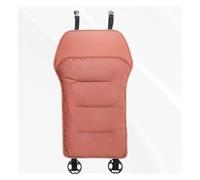 Cojín Universal Para La Cintura Del Asiento Del Coche, Para La Mayoría De Los Coches, Durante Toda La Temporada Fundas para Asiento(Back Cushion Red)