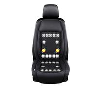 Cojín Ventilado Para Coche 3 Niveles De Viento Ajustables Asiento De Coche De Refrigeración Para coche, SUV, camión, universal,Black-12V24-BladeFan+Massage