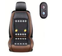 Cojín Ventilado Para Coche 3 Niveles De Viento Ajustables Coche De Ventilación Del Asiento Para coche, SUV, camión, universal,Brown-24V20-BladeFan+Massage