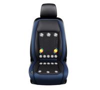 Cojín Ventilado Para Coche 3 Niveles De Viento Ajustables Fundas Para Asientos De Coche Para coche, SUV, camión, universal,Blue-12V16-BladeFan+Massage