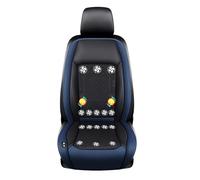 Cojín Ventilado Para Coche 3 Niveles De Viento Ajustables Fundas Para Asientos De Coche Para coche, SUV, camión, universal,Blue-24V16-BladeFan+Massage