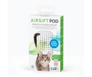 Cojín y soporte para reductor de olores para gatos Airsift Pod - Catit