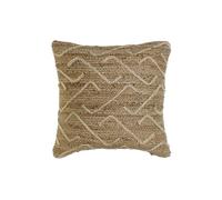 COJIN YUTE 50X15X50 560 GR, BORDADO NATURAL