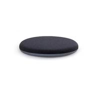 Cojines， 1 Pieza Redonda, Lavable, de látex Saludable for sillas(Dark Grey,38cm)