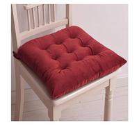 Cojines， 1 Silla Gruesa for Cocina o jardín(Red)