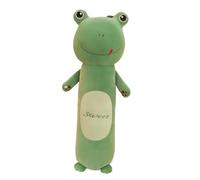 Cojines 50cm Cute Rabbit Pillow Plush Toy Lion Monkey Frog Animal Long Leg Sleeping Cushion Doll To Children Birthday(Green)