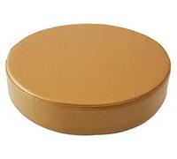 Cojines， Alivio de presión, cojín Redondo for Silla Cocina, Taburete Alto, for Asiento Bar, for glúteos(Bright Gold,45 * 45 * 5cm)