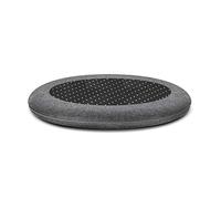 Cojines， Almohadillas Redondas de Espuma viscoelástica antideformación for sillas, Lavables y Desmontables, con Cremallera integrada, 1 Unidad(Dark Grey,40cm)