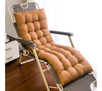 Cojines antideslizantes extra largos para sillas reclinables, almohada suave para exteriores e interiores, para viajes en la playa y relajación