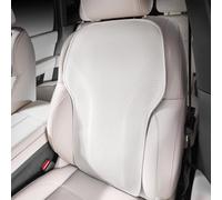 Cojines Asientos Coche para Volvo V70 / XC70, Cómodos Transpirables Asiento Delantero Cojin Conductor Sillas Protección Alfombrilla Accesorios,Backrest-White