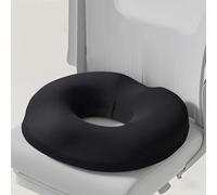 Cojines Asientos De Coche para Opel/Vauxhall Mokka B/GS Line+/Ultimate 2021-2025, Cojin Asiento Conductor Cuña Coxis Silla Oficina Ergonomico Antideslizante Funda Accesorios,Black