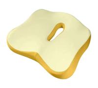 Cojines Asientos De Coche para Skoda Kodiap 5 Places 2010-2027, RéSistants à L'Abrasion CóModo Delanteros Elevadores Asiento Protector Cojin Accesorios,B/Yellow