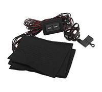 Cojines calefactores de tela eléctrica, película de calefacción de fibra de carbono impermeable de doble control, calefacción uniforme, anti-flexión portátil para chaqueta para chaleco
