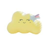 Cojines Cartoon Lovely Cloud Shape Seat Cushion Home Decorative Stuffed Plush Pillow for Sofa Office Chair Fluffy Cushion(A)