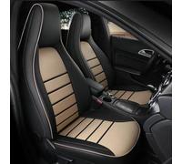 Cojines Coche Asientos Funda Personalizada Asiento Solo 2 Fundas Delanteras Para Mercedes Para Benz Gla200 Gla260 Cla200 Cla 220 Cla260 A 180 A200 Accesorios Coche Protector Asiento Coches(Beige)
