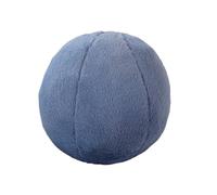 Cojines Creative Furry Ball Plush Toy Cute Round Pillow Decor Soft Touch Ball Cushion Nice Present(30cm Blue)
