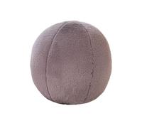 Cojines Creative Furry Ball Plush Toy Cute Round Pillow Decor Soft Touch Ball Cushion Nice Present(30cm Gray)
