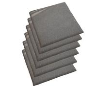 Cojines Cuadrados de Espuma viscoelástica for sillas, Cojines for Comedor, Fundas for Asiento for Interiores y Exteriores, for su Sala Estar, Patio, automóvil más,Color:Rosa(Black,40x40cm(6pcs))