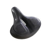 Cojines de Asiento Gruesos, Funda de Asiento Transpirable, y cómoda, Negra, para Motocicletas, Accesorios para Bicicletas eléctricas, Bicicletas, sillines Anchos de Repuesto