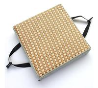 Cojines de Asiento para sillas de Comedor 11x11x3in/28x28x8cm Cojines Gruesos con partículas Antideslizantes y Hebillas, adecuados para comedores/oficinas y Vienen con Fundas de Asiento extr