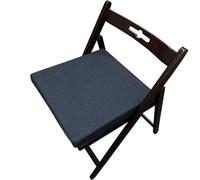 Cojines de Asiento para sillas de Comedor 30X30X5cm Cojines de Asiento de Silla con Lazos, Almohadillas para sillas de Comedor con Base Antideslizante, Funda extraíble y Lavable a máquina re